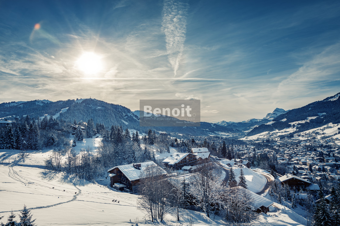 "Coexistence in Megeve: Wildlife and Village Life" by Benoit Bruchez - $31.39 "Coexistence in Megeve: Wildlife and Village Life" stock image