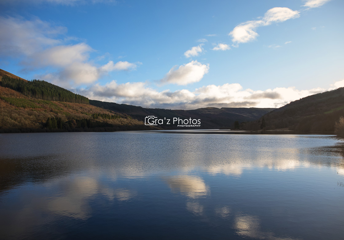 "Talybont Reservoir" stock image