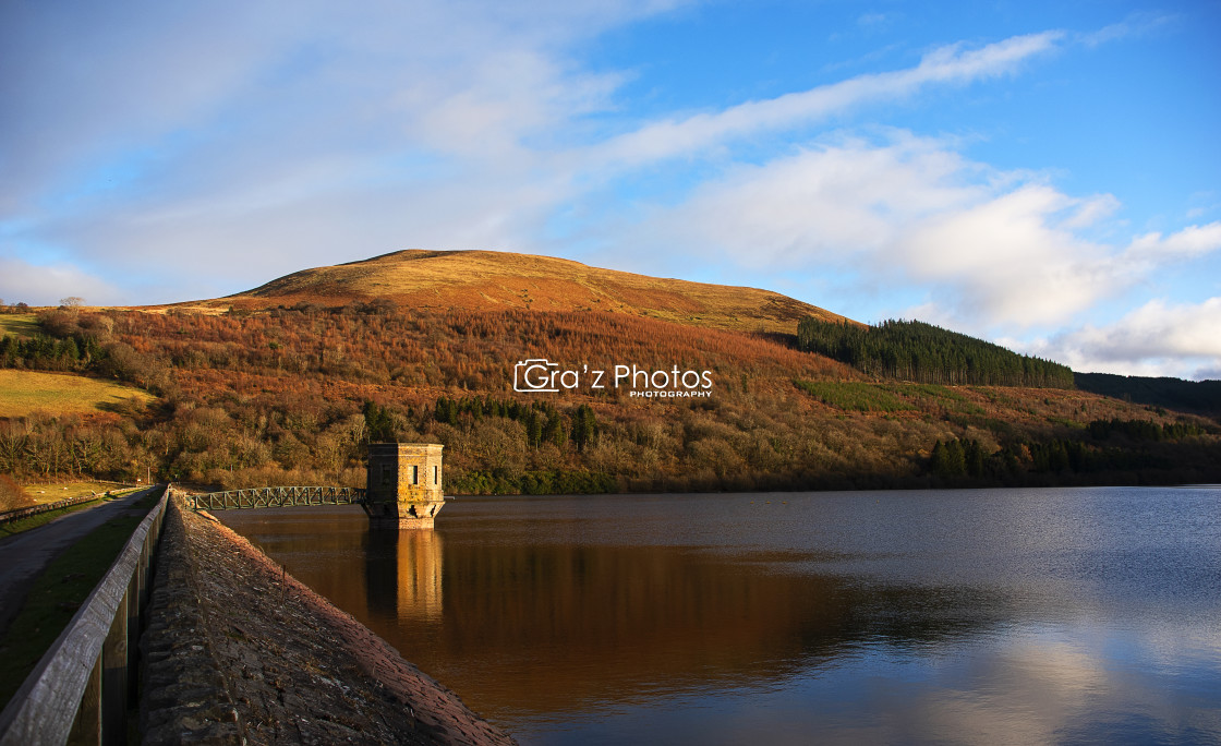 "Talybont Reservoir" stock image