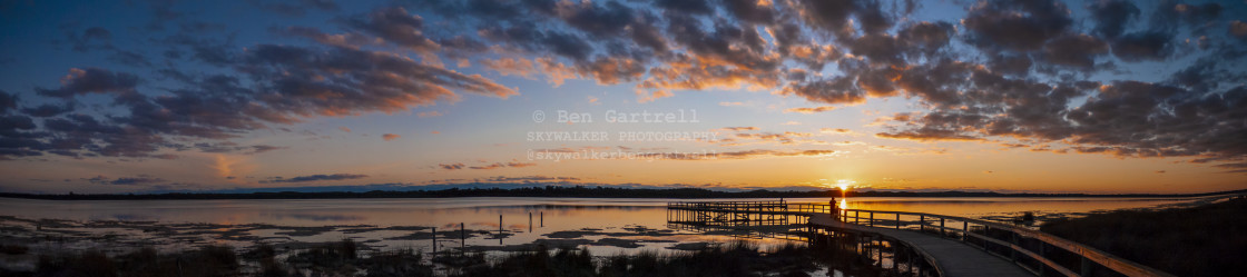 "Sunset @ Lake Clifton Panorama" by SKYWALKER - $1.26 "Sunset @ Lake Clifton Panorama" stock image
