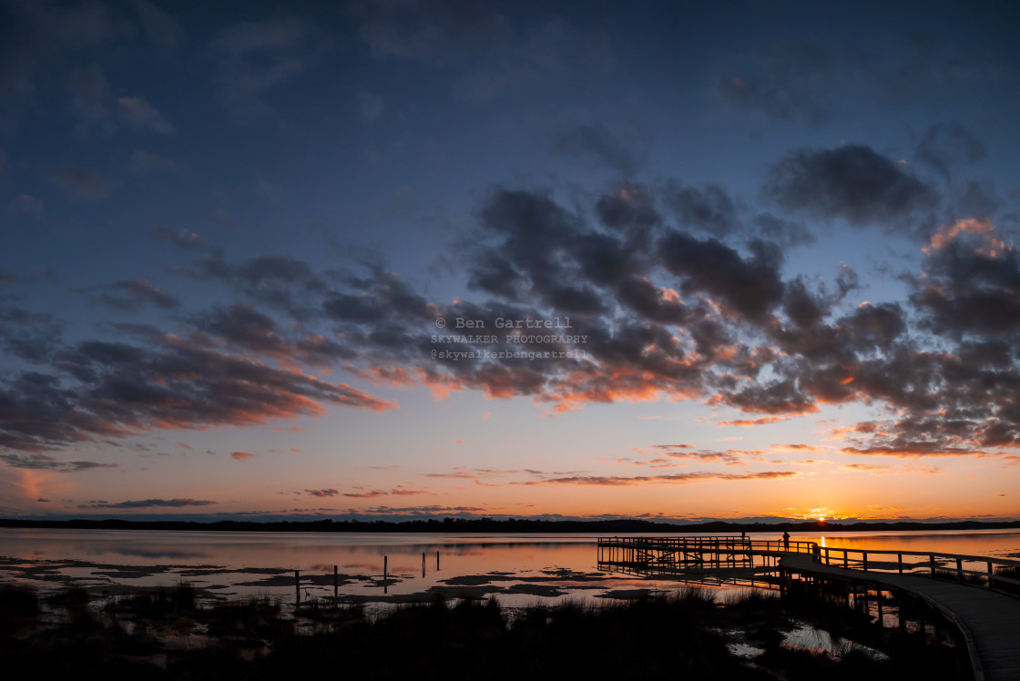 "Sunset @ Lake Clifton" by SKYWALKER - $1.26 "Sunset @ Lake Clifton" stock image