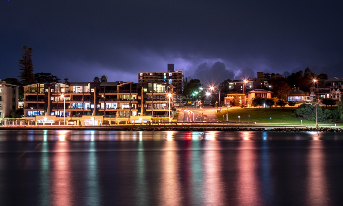 "swan river, fremantle WA" by SKYWALKER - $1.26 "swan river, fremantle WA" stock image