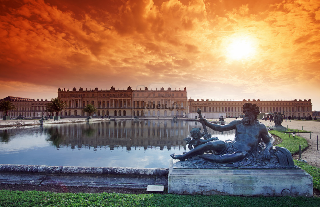 "Versailles palace" stock image