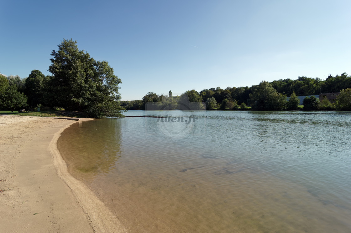 "The beach" stock image