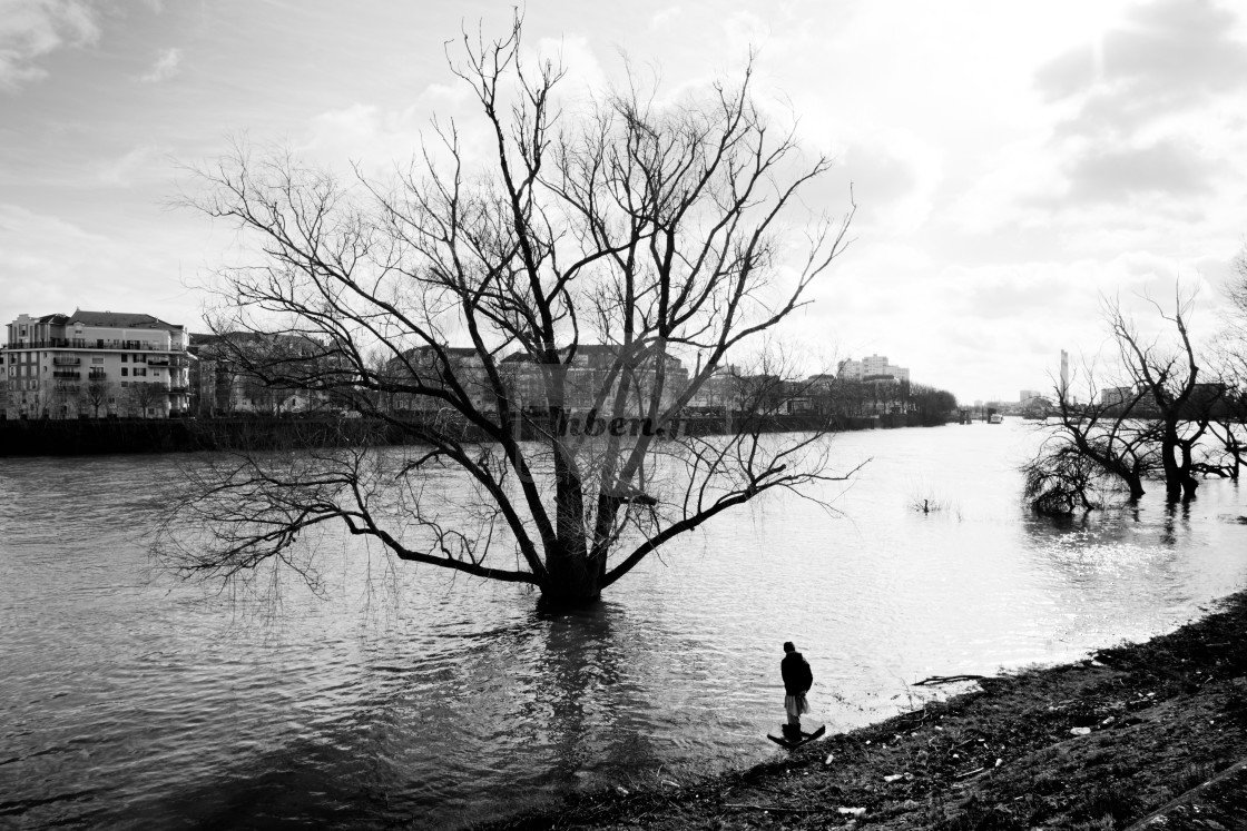 "The flood" stock image