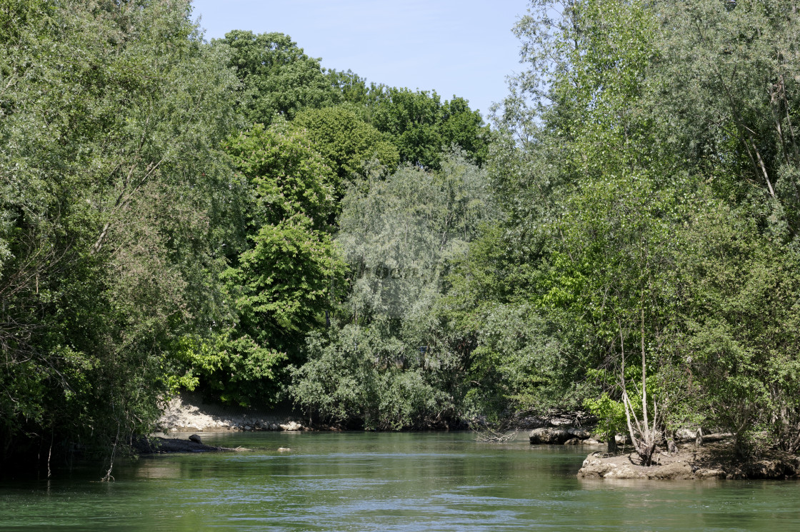 "Chelles island nature reserve" stock image