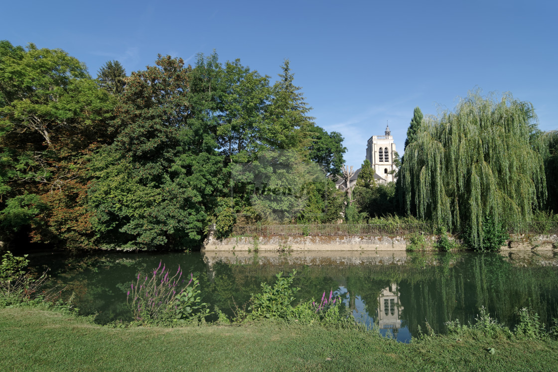 "Saint Georges-Saint Louis church" stock image