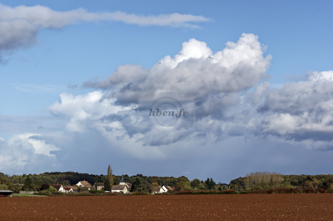 "Vexin village" stock image