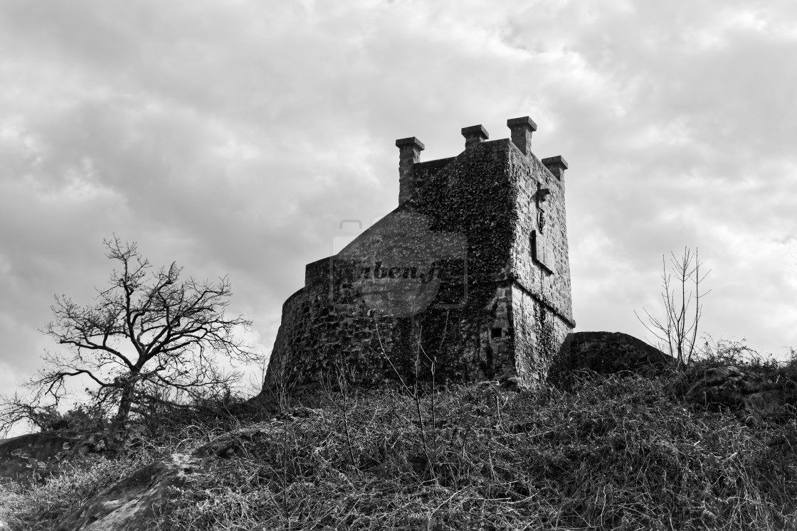 "Denecourt tower" stock image