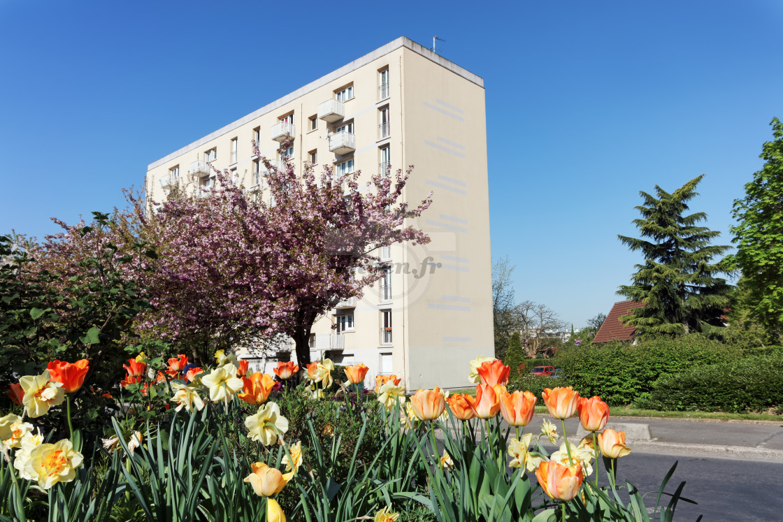 "Social housing" stock image