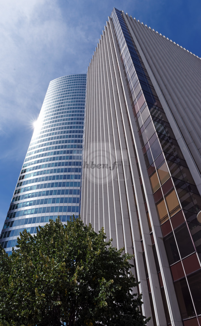 "Le Defense towers" stock image