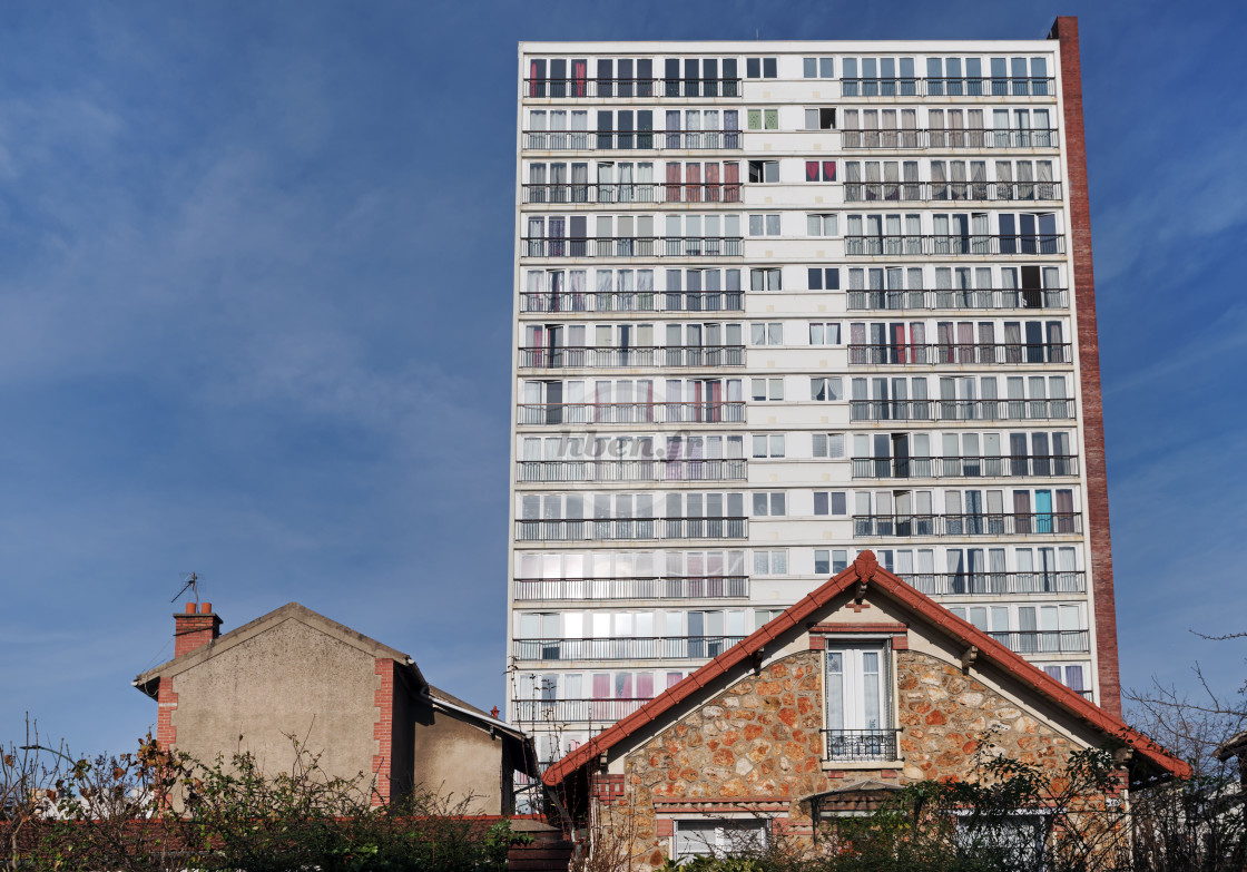 "Suburban architecture" stock image