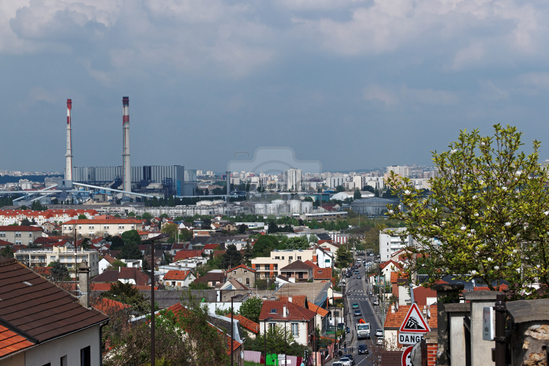 "Power station" stock image