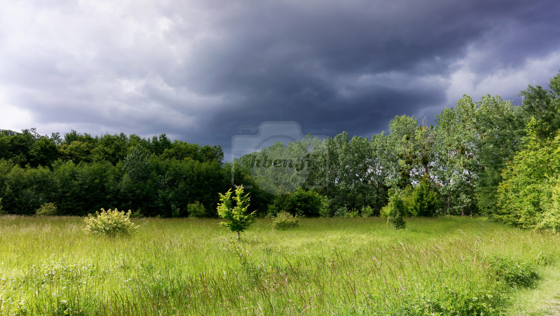 "Stormy sky" stock image