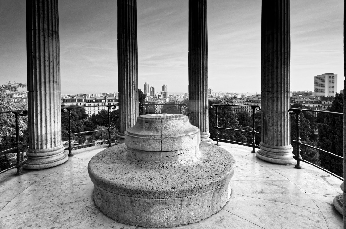 "Temple of the Sibylle" stock image