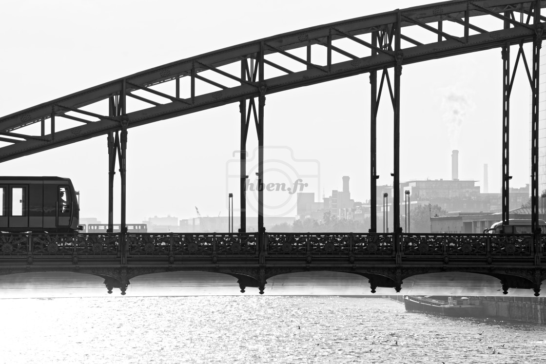 "Austerlitz Viaduct" stock image