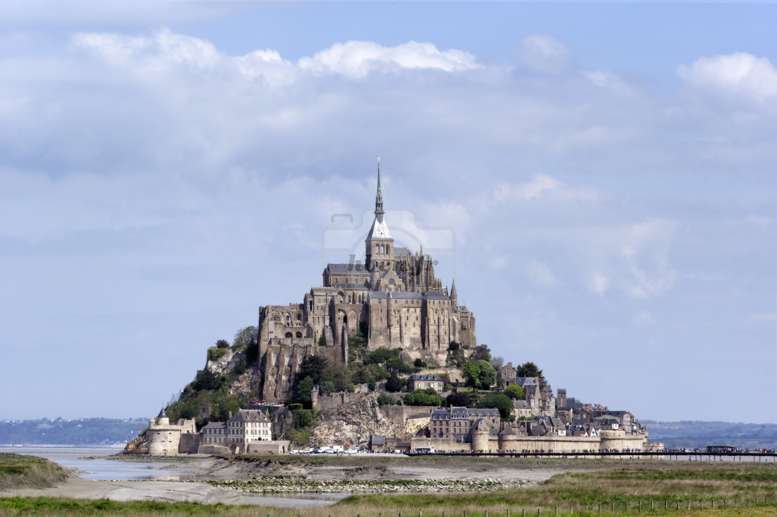 "Mont-Saint-Michel" stock image