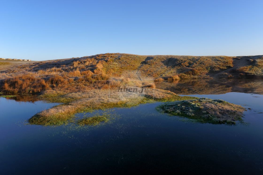 "Saltworks of Havre de la Vanlee" stock image