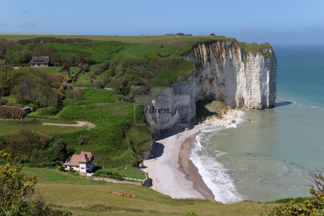 "Vaucottes cliff" stock image