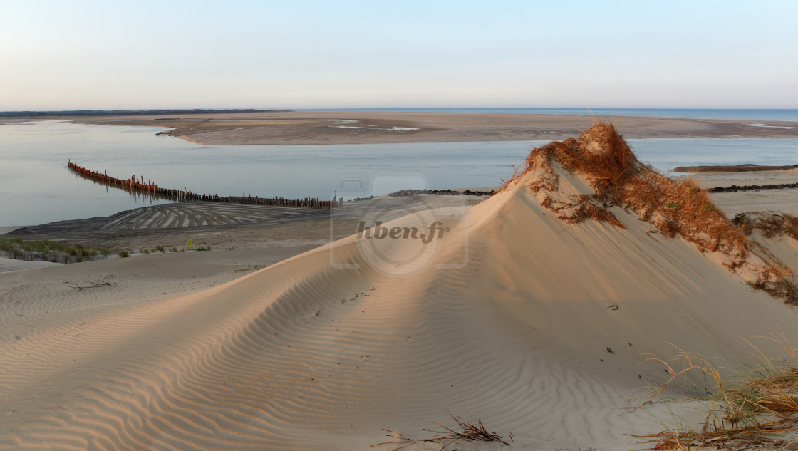 "Authie bay" stock image