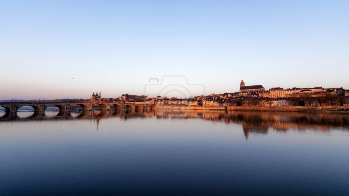 "Blois city" stock image