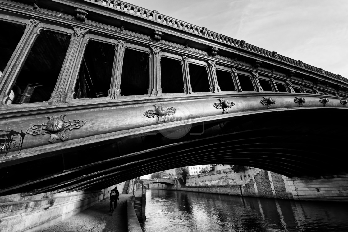 "Pont au Double" stock image