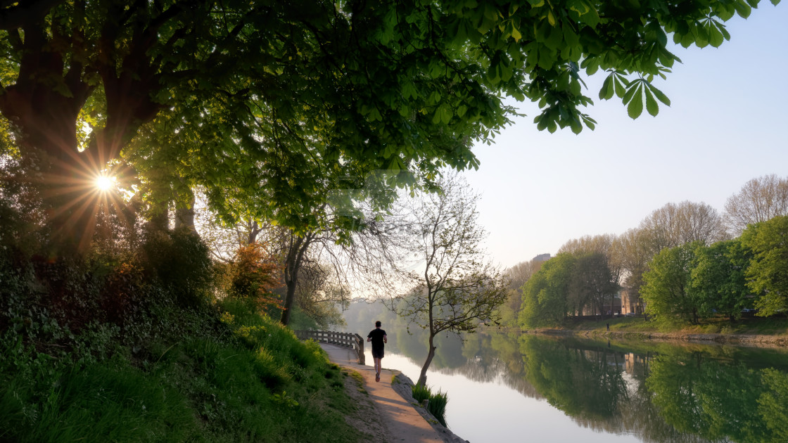 "Early morning" stock image