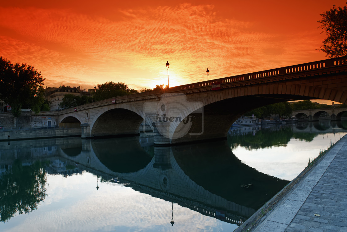 "Louis Phillipe bridge" stock image