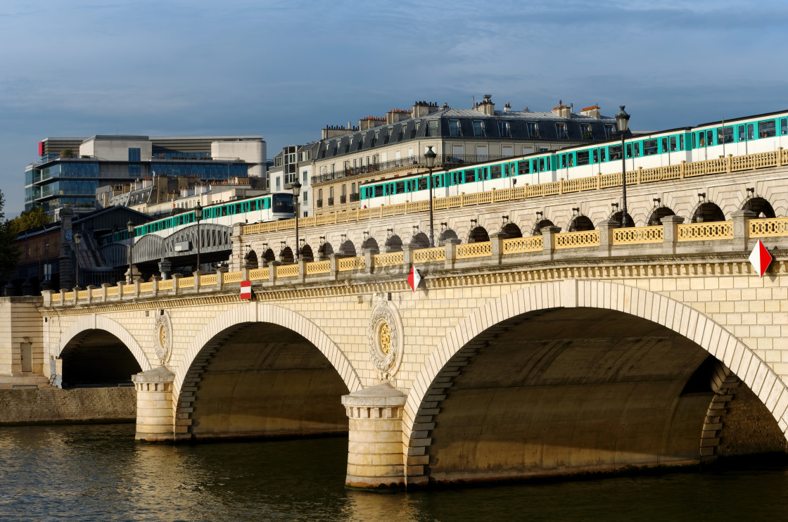 "Bercy bridge" stock image