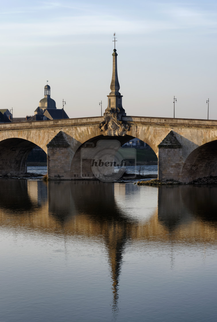 "Jacques Gabriel old bridge" stock image