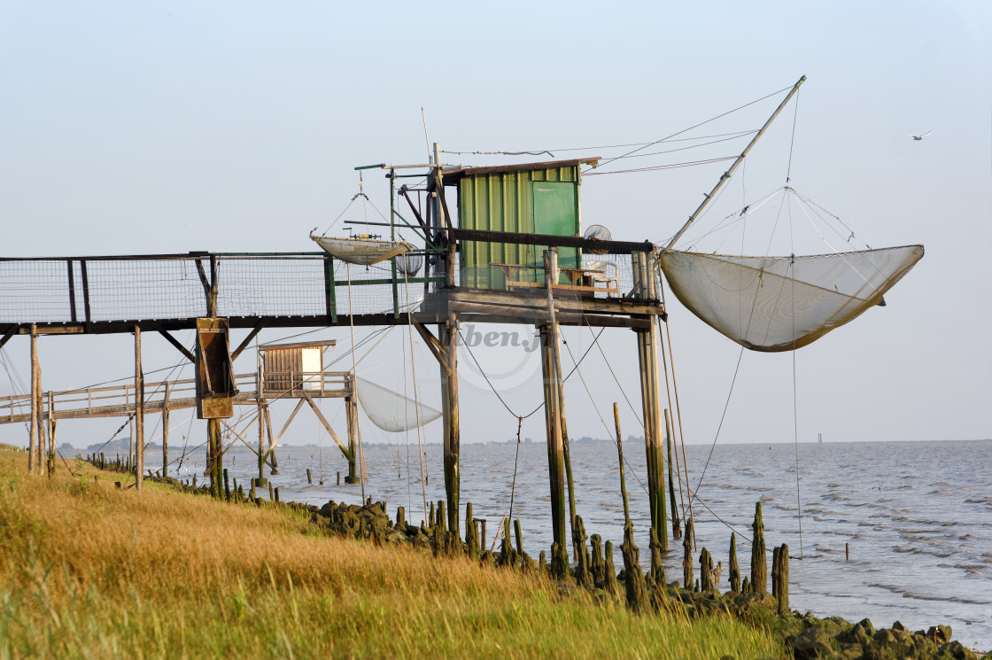 "fishing huts" stock image