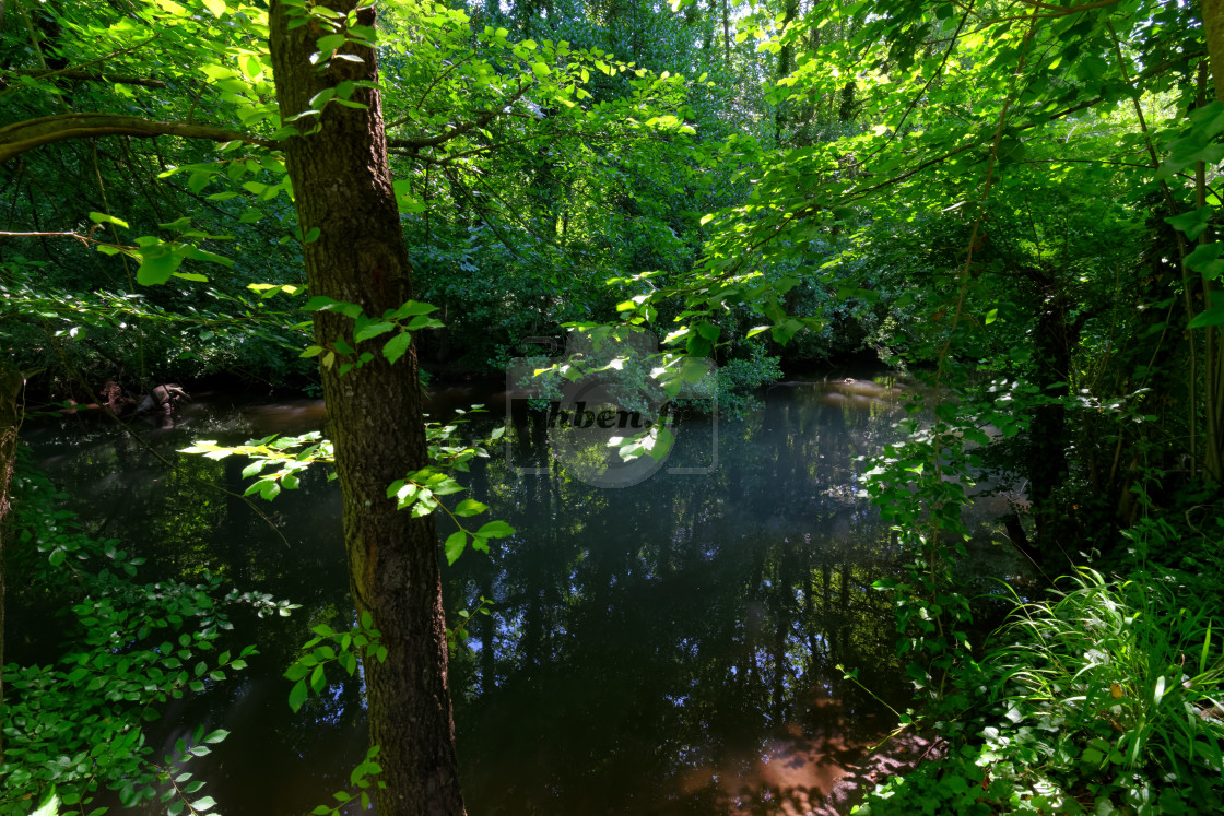 "Epte river" stock image