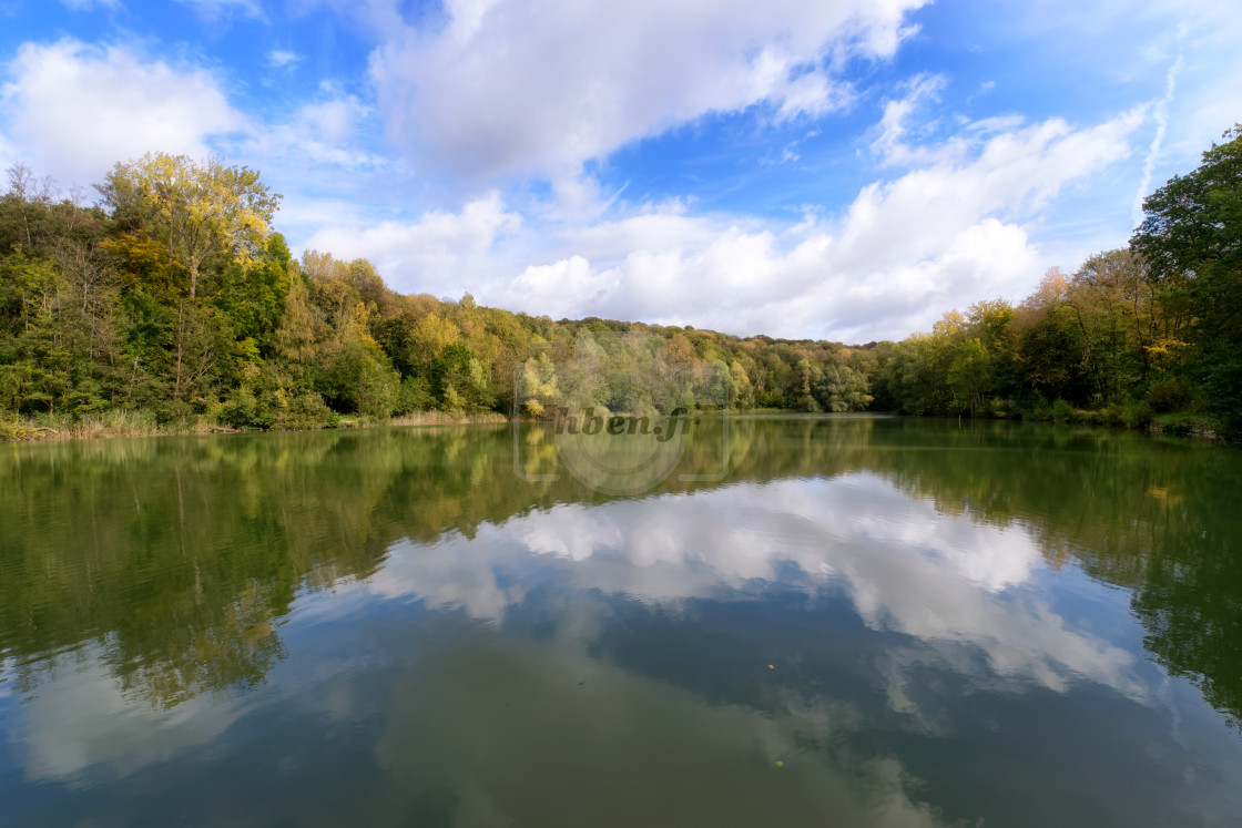 "Small lake" stock image