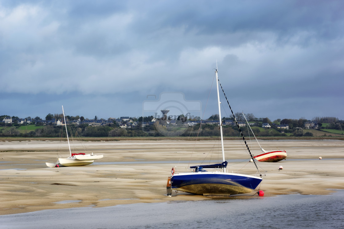 "Three boats" stock image