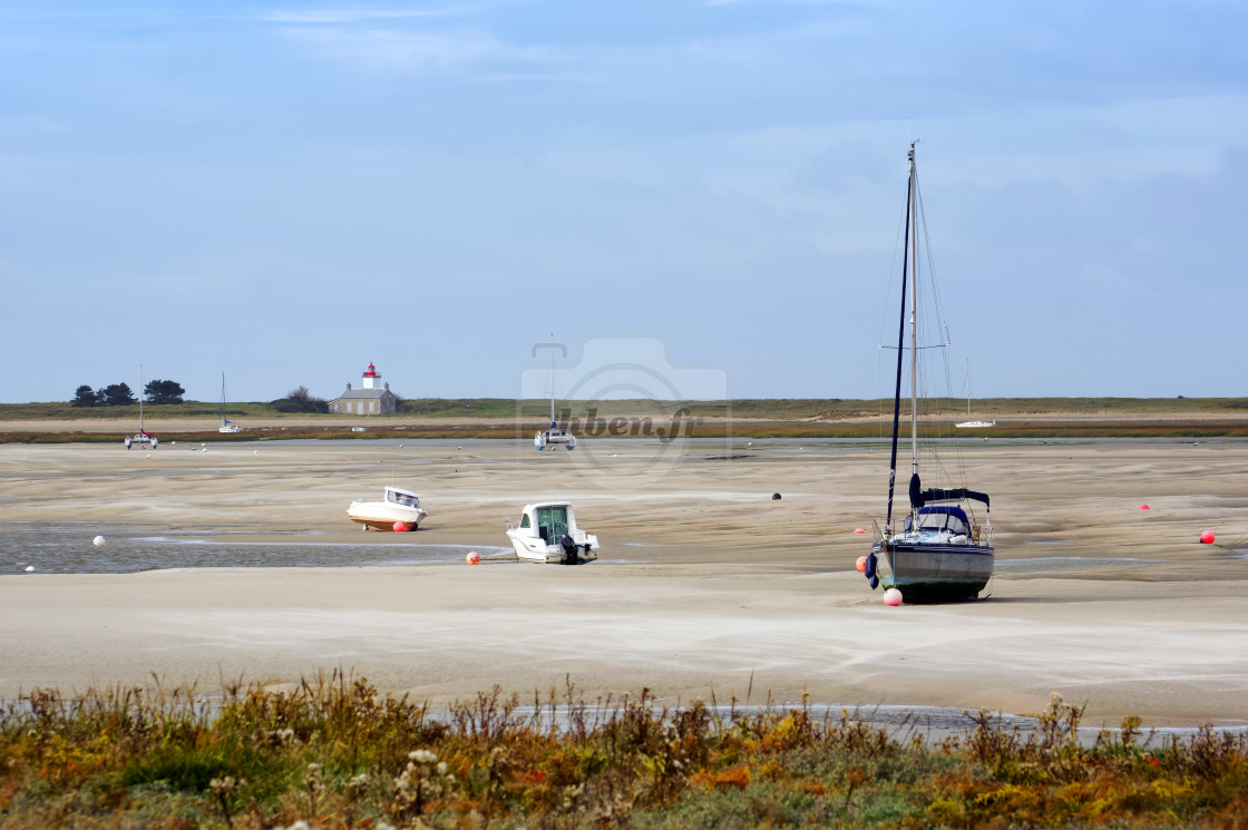 "Sienne estuary" stock image