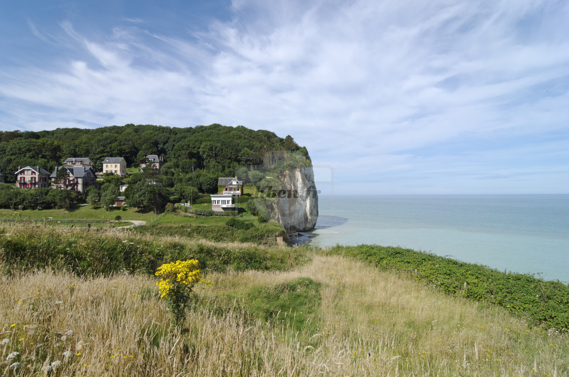 "On the Cliff" stock image