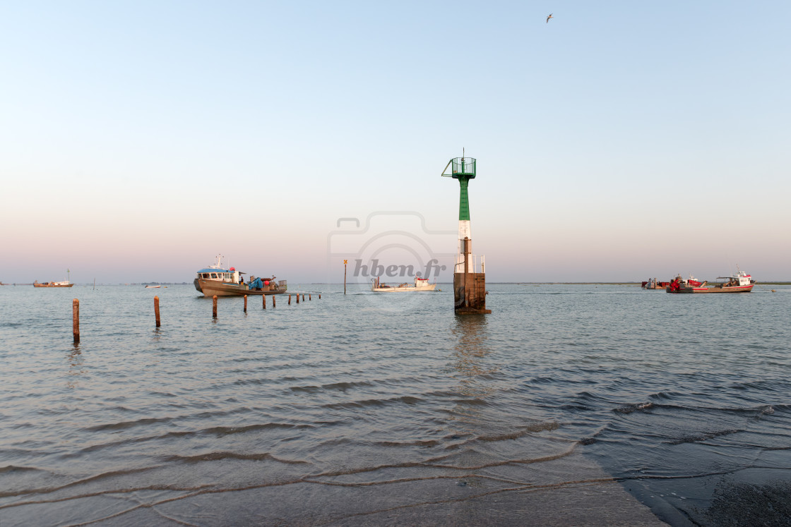 "High tide" stock image