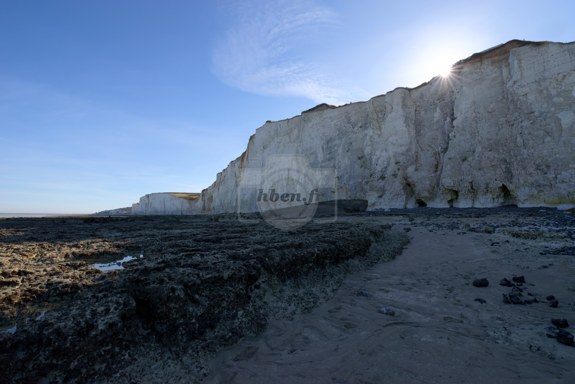 "Bois de Cise beach" stock image