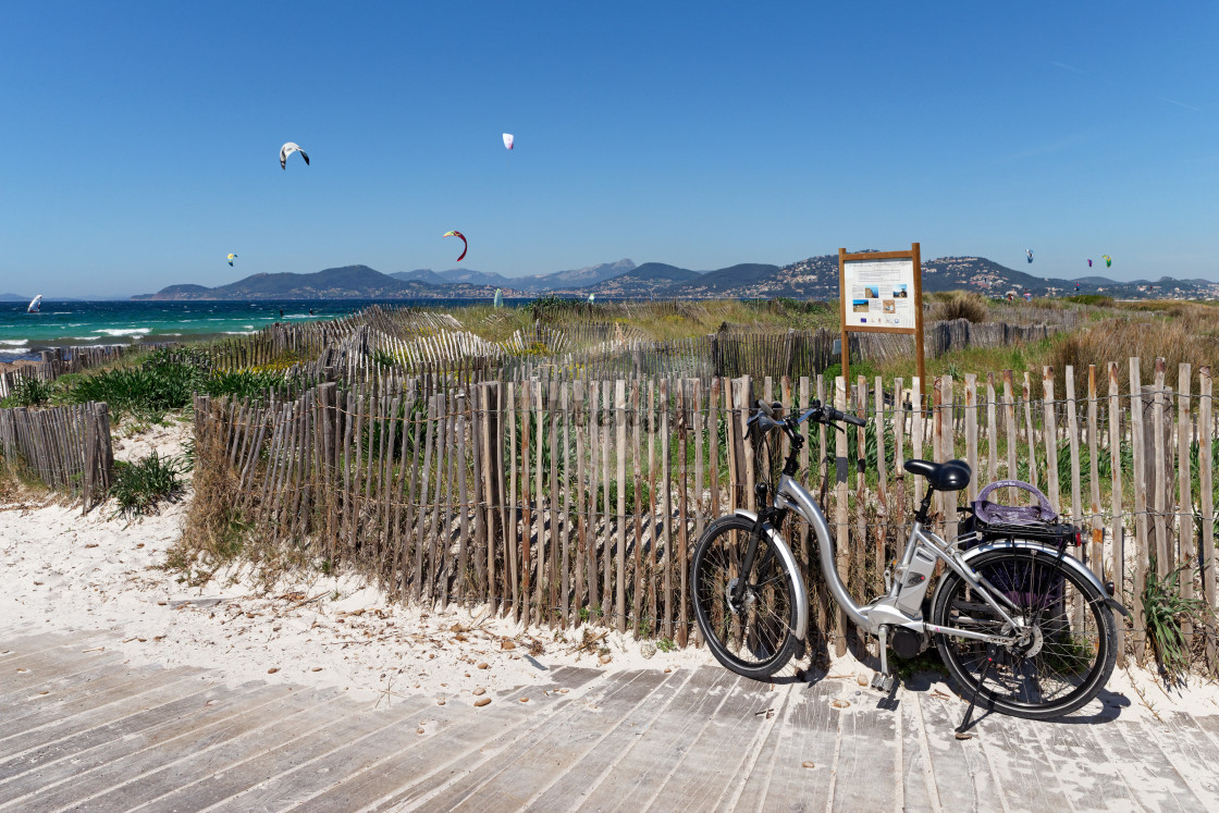 "Waiting for the wind" stock image