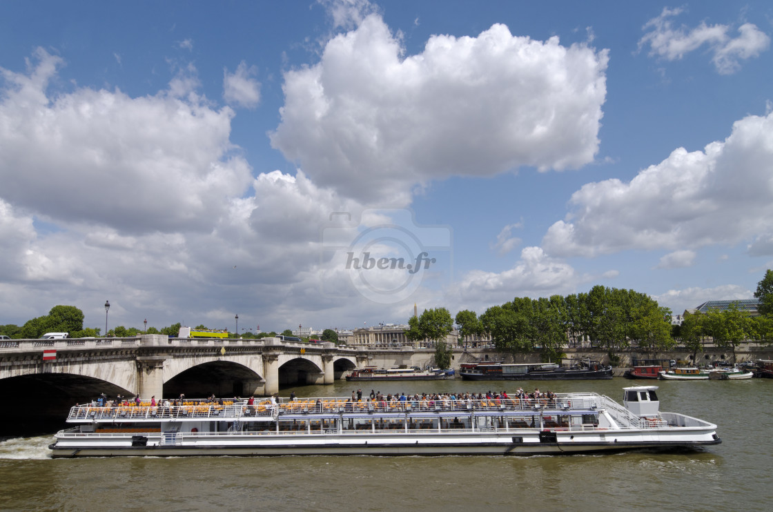 "The Concorde bridge" stock image