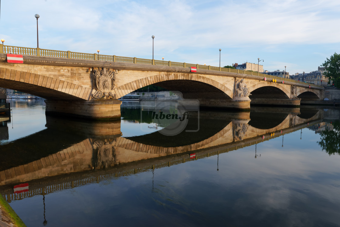 "Invalides bridge" stock image