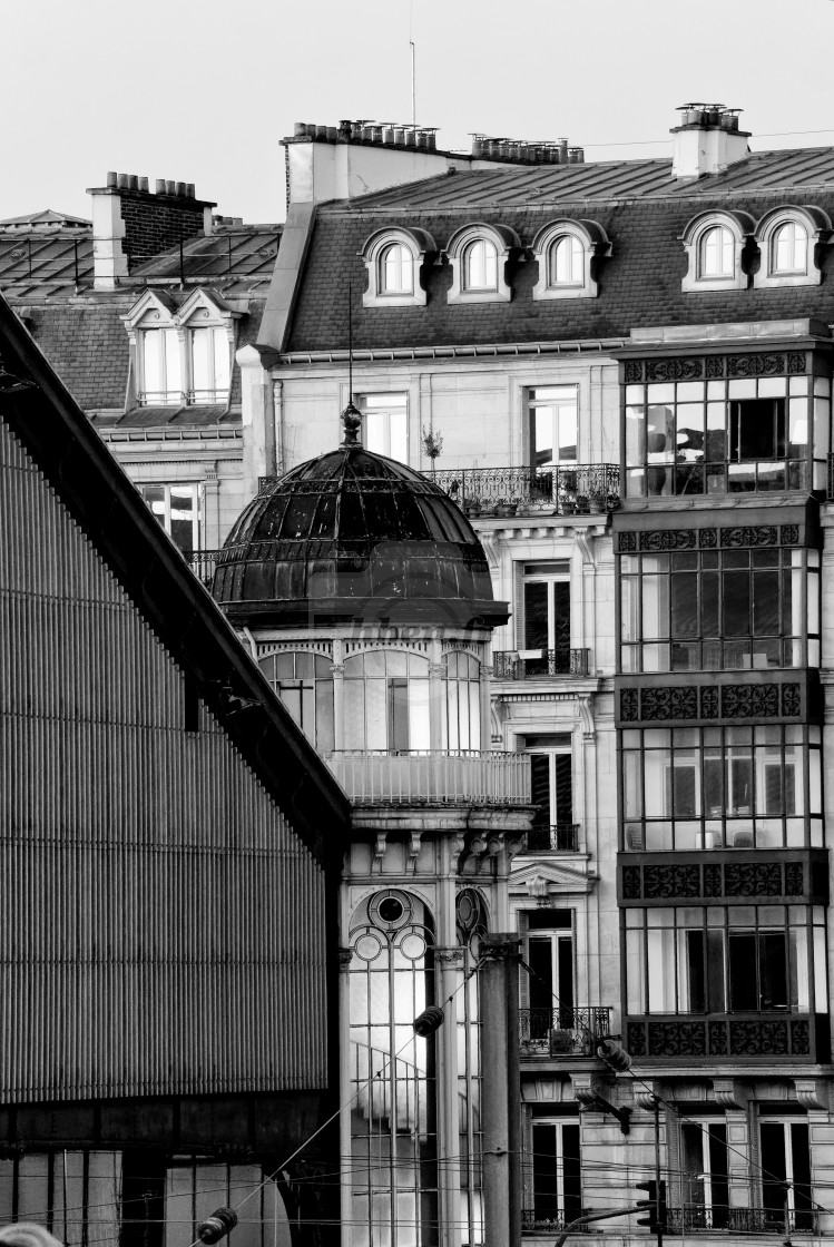 "Saint-Lazare railway station" stock image