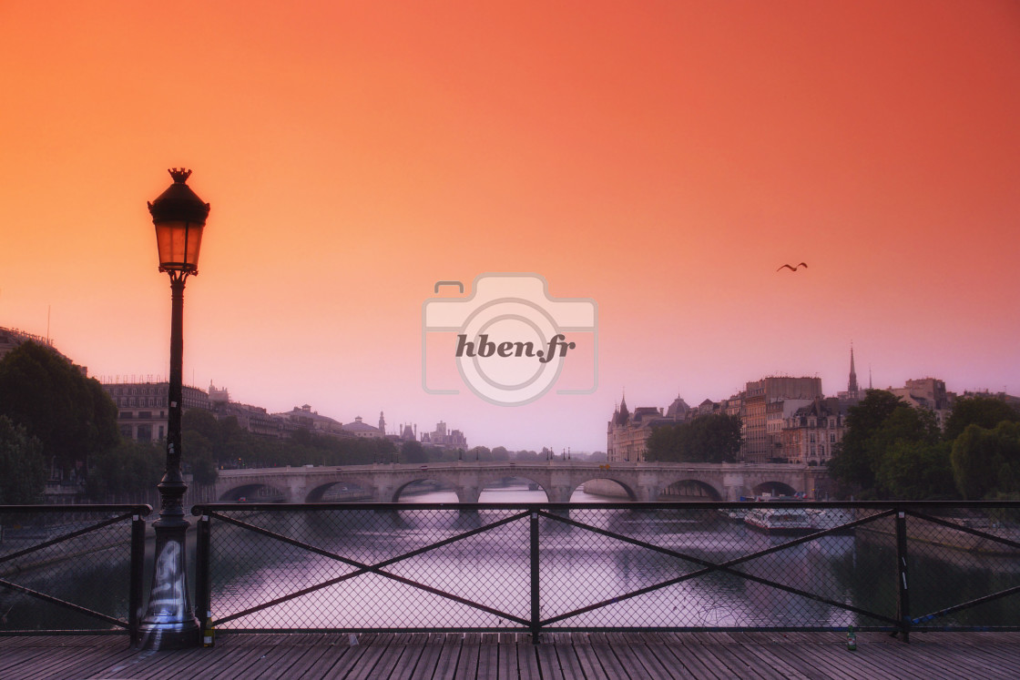 "Early morning in Paris" stock image