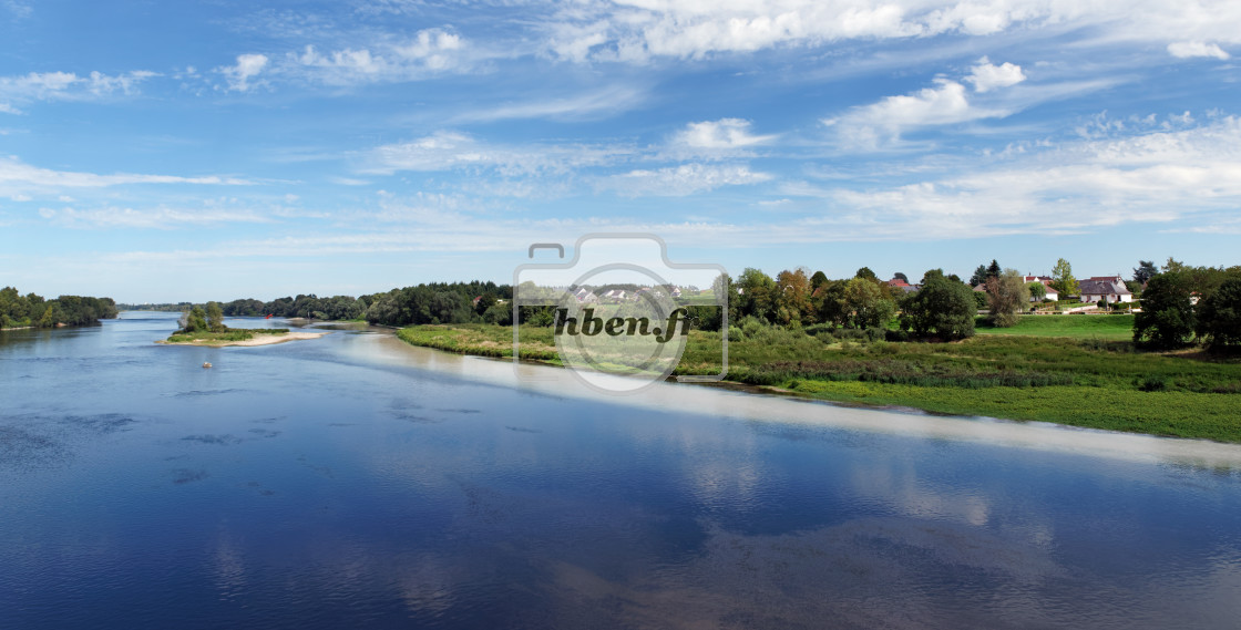 "Muides-sur Loire" stock image