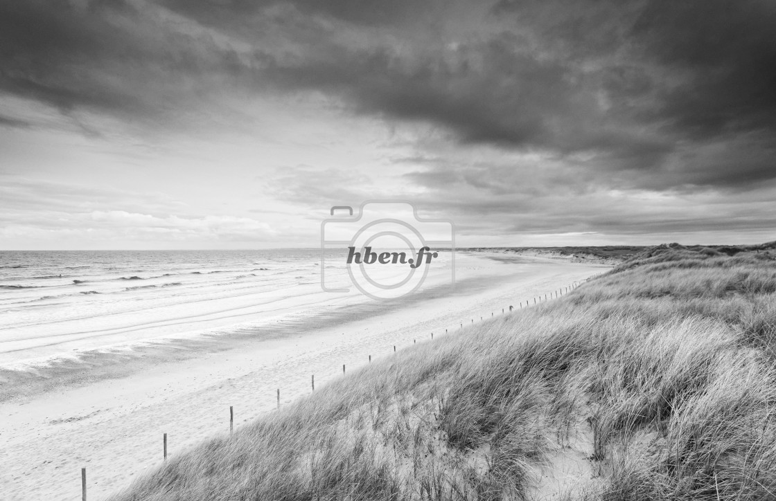 "Pors Carn beach" stock image