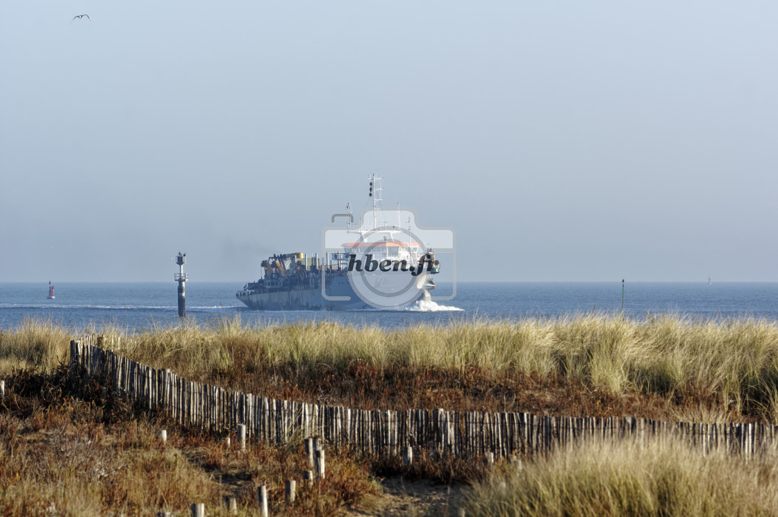 "Ouistreham arrival" stock image