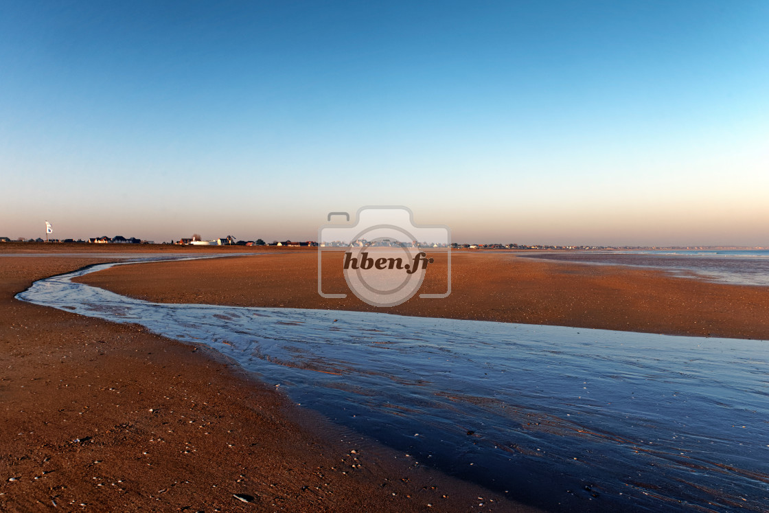 "Ouistreham beach" stock image