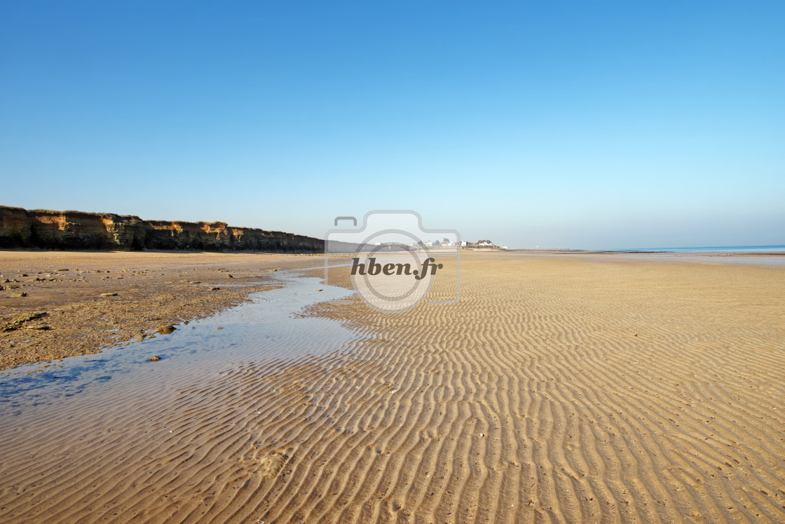 "Sword beach" stock image