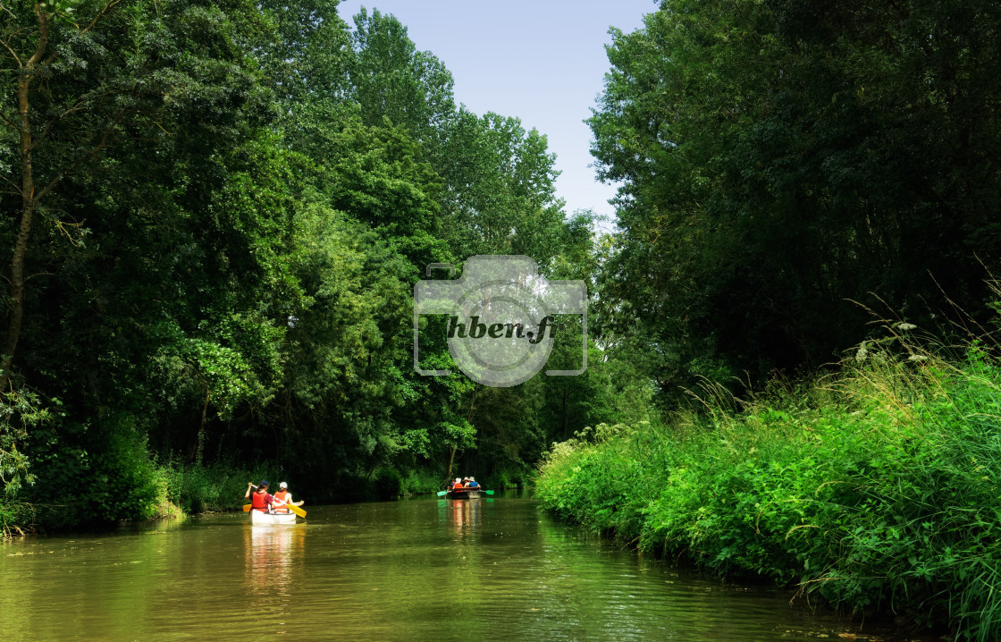 "Marais poitevin" stock image