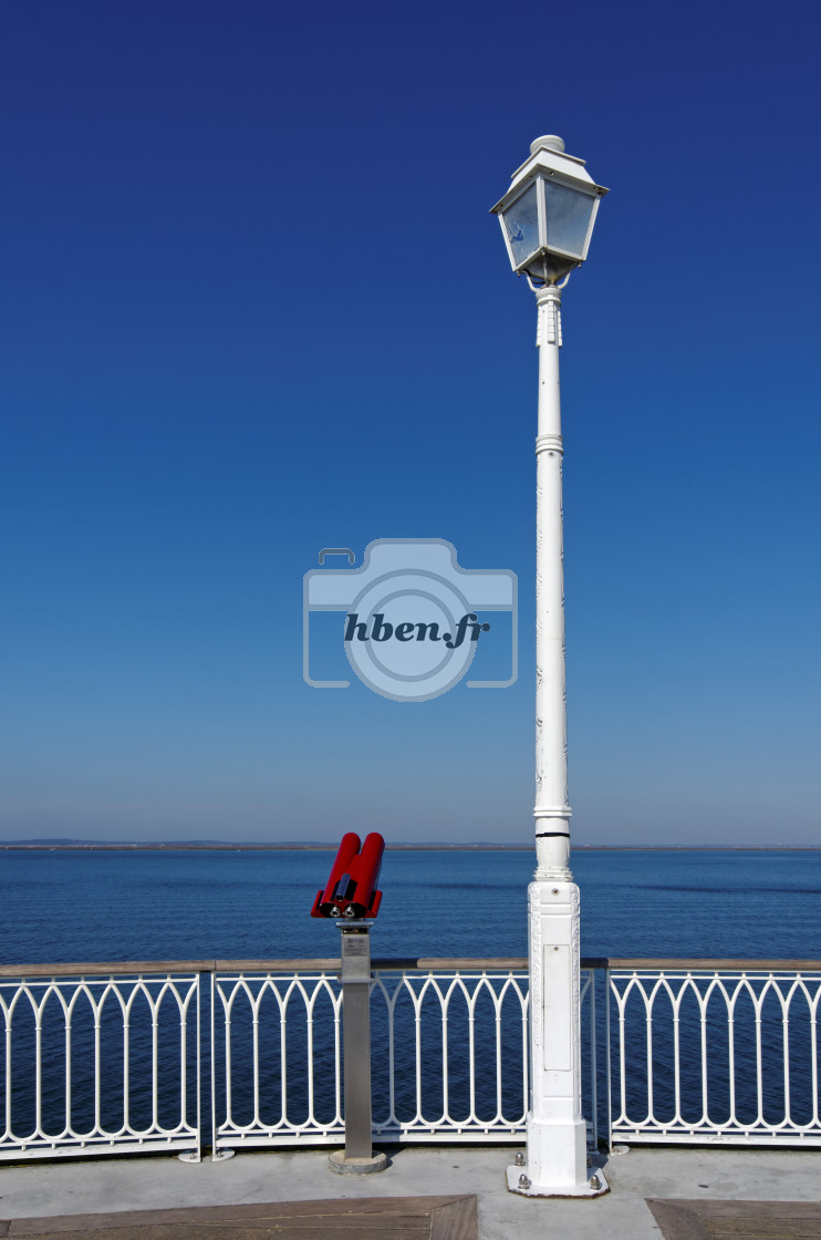 "Arcachon pier" stock image